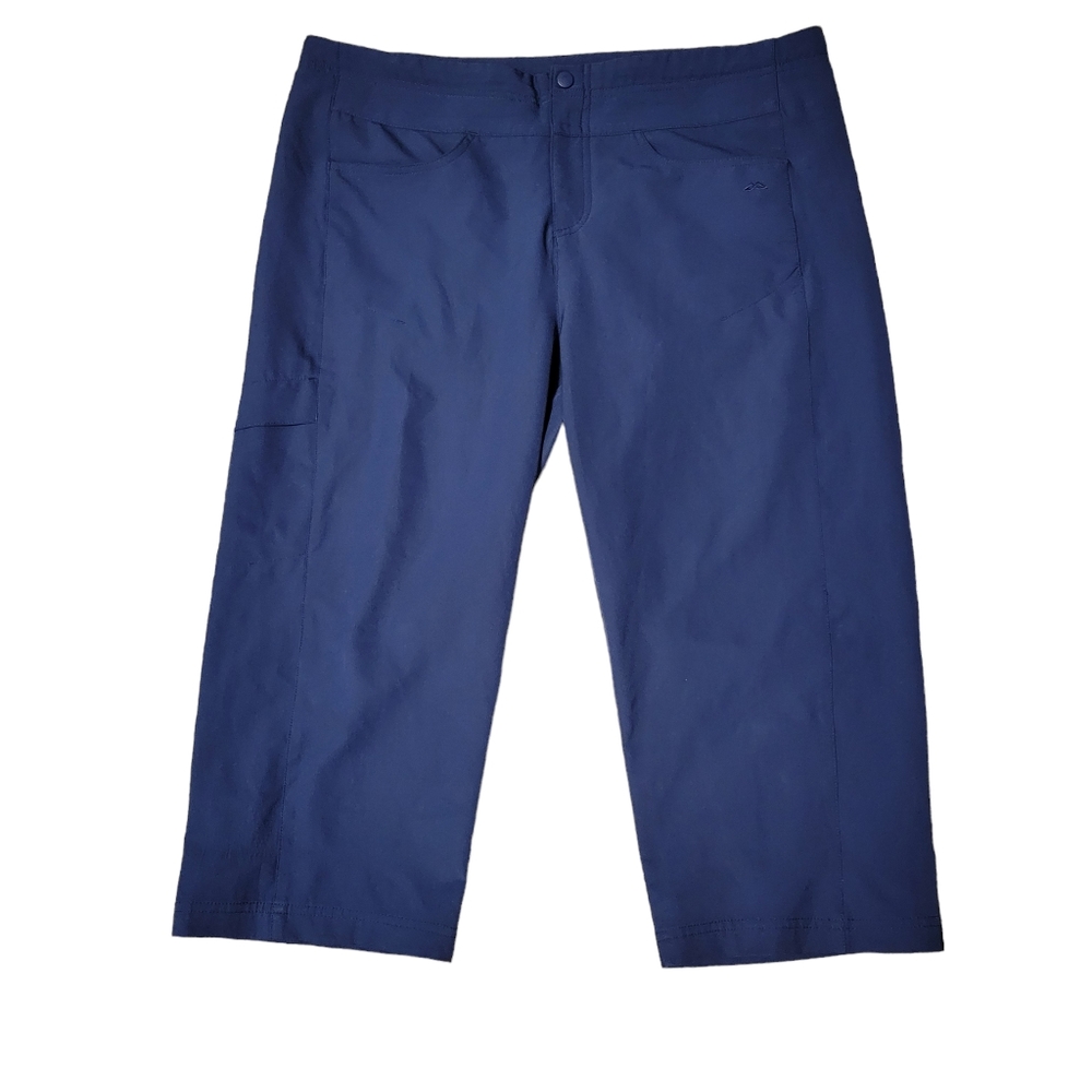 Kathmandu Blue Cropped Trail Tough Hiking Pants